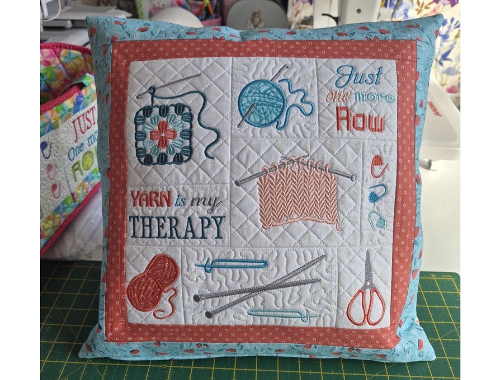 knitting and crochet cushion knitting and crochet cushion