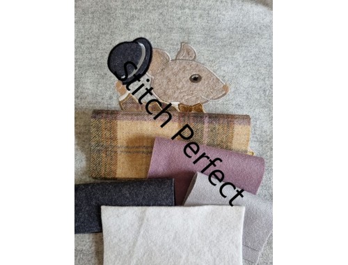 Mouse Sunday Best fabric kit Mouse Sunday Best fabric kit